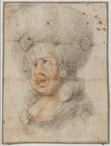 Caricature of a woman, c.1780